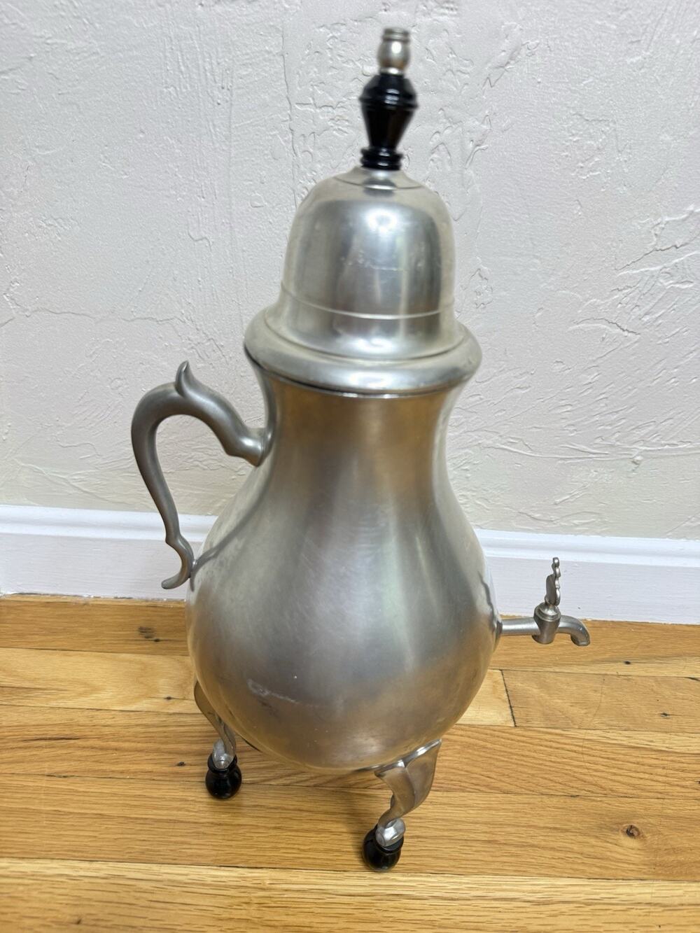 Vintage Teapot Coffee Pot with Tap Traditional Dutch Tea pot, Samovar MCM EUC